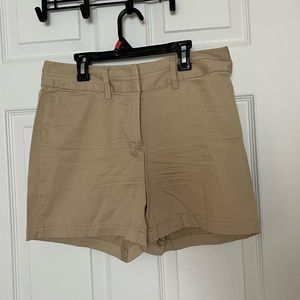 High Waist Khaki Short